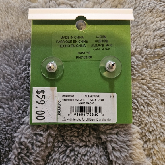 ♠️ Kate Spade Rabbit Earrings 🐰 - Picture 2 of 2